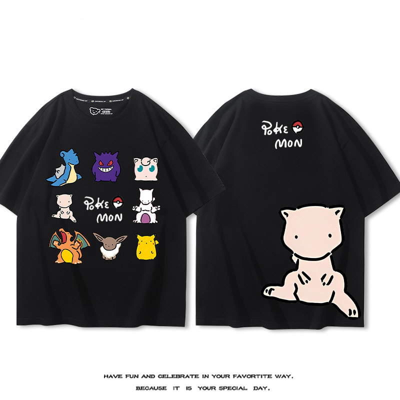 精靈寶可夢 2024親子情侶男女同款 T恤