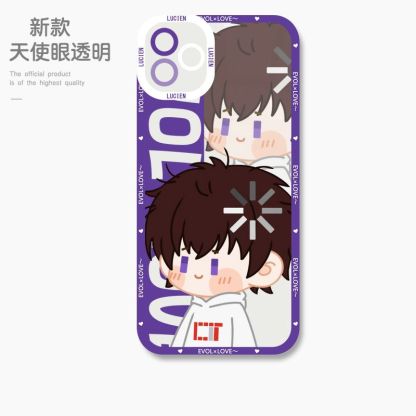 蘋果 系列鬼滅之刃天使眼透明防摔軟殼