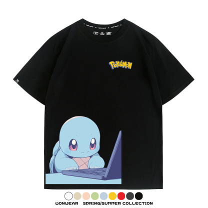 精靈寶可夢上班族 親子情侶裝寬鬆短袖T