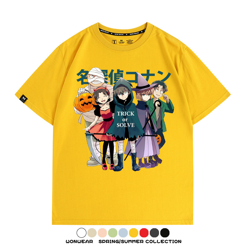 名偵探柯南動漫周邊短袖T恤