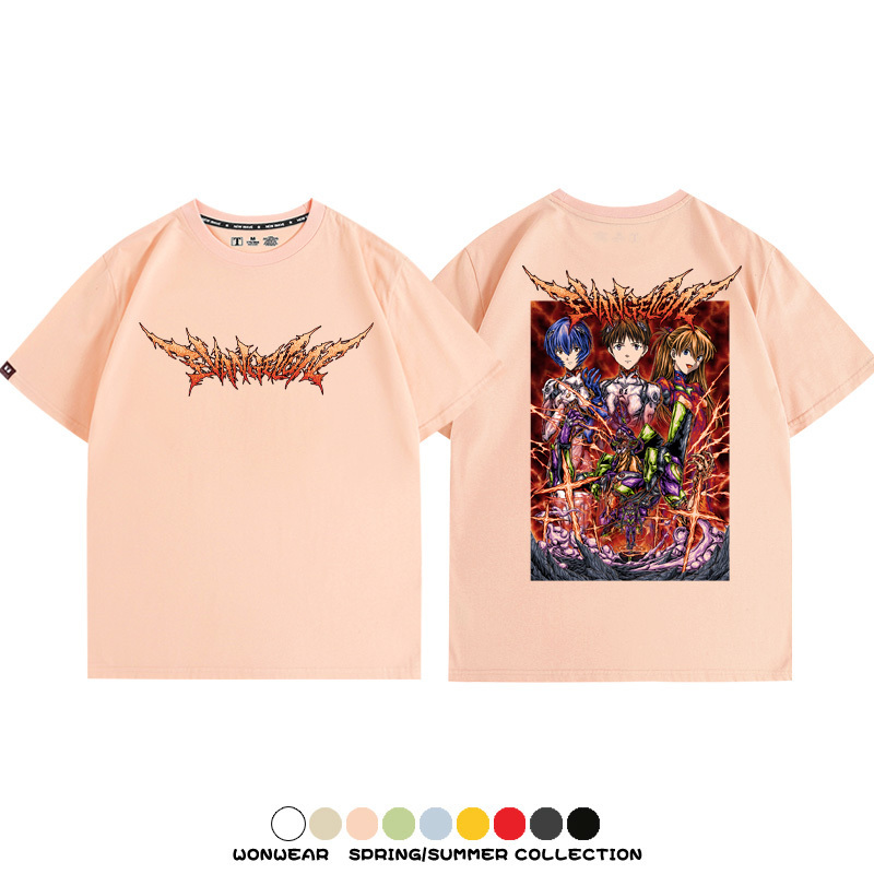 潮牌EVA聯名 親子情侶裝寬鬆短袖T