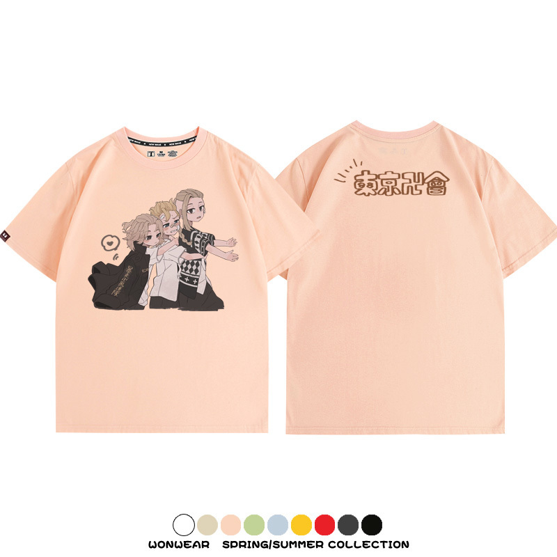 東京卍復仇者聯名 親子情侶裝寬鬆短袖T