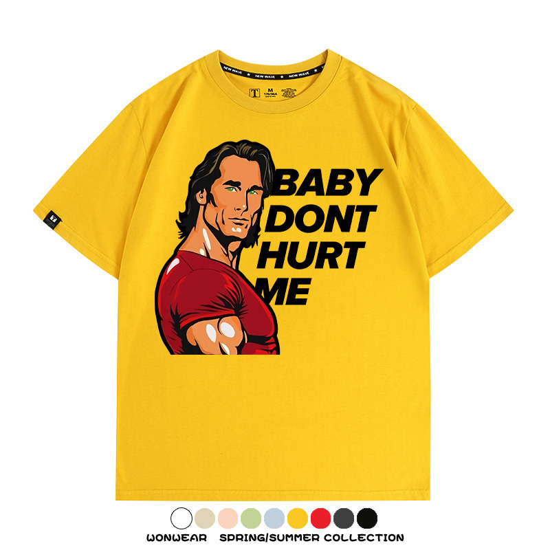 大力王Mike ohearn周邊 親子情侶裝寬鬆短袖T