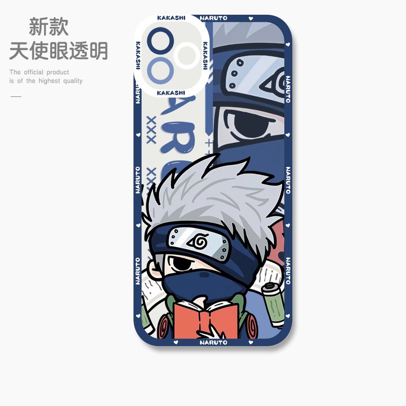 蘋果 系列火影忍者 天使眼透明防摔軟殼