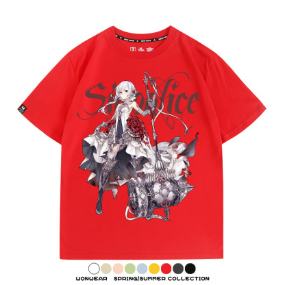 死亡愛麗絲聯名 親子情侶裝寬鬆短袖T