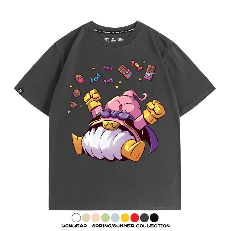 七龍珠魔人布歐 親子情侶裝寬鬆短袖T