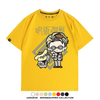 咒術迴戰聯名三麗鷗 親子情侶裝寬鬆短袖T