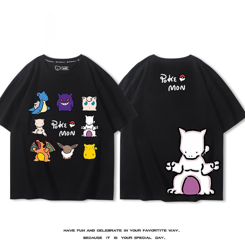 精靈寶可夢 2024親子情侶男女同款 T恤