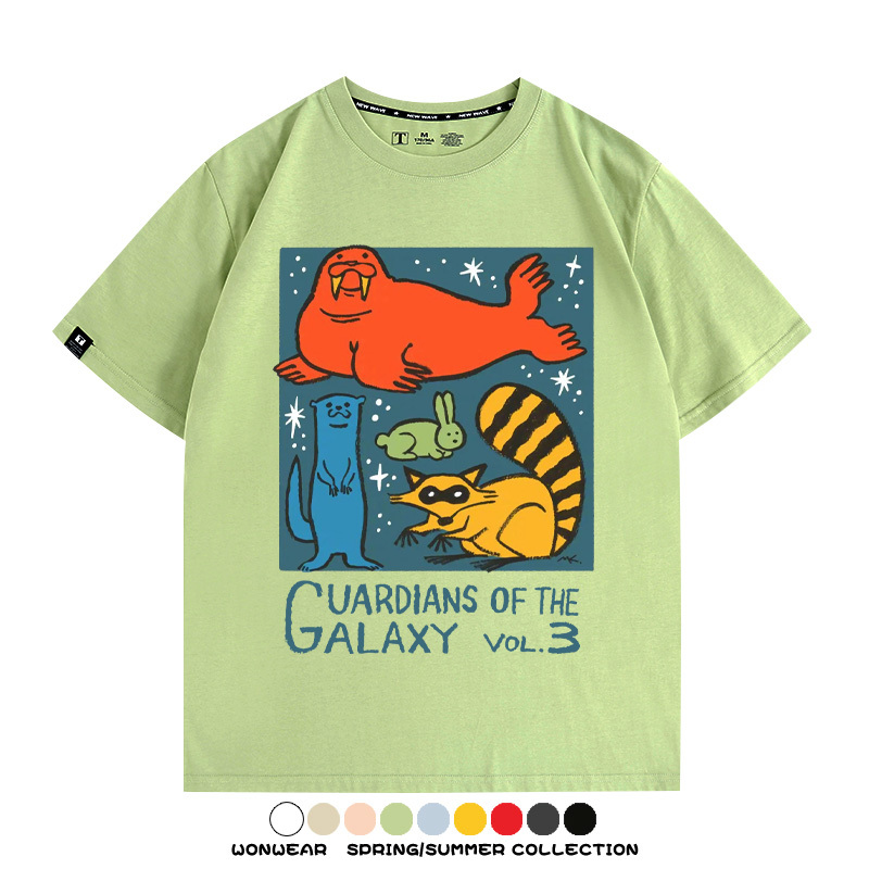 銀河護衛隊3 親子情侶裝寬鬆短袖T