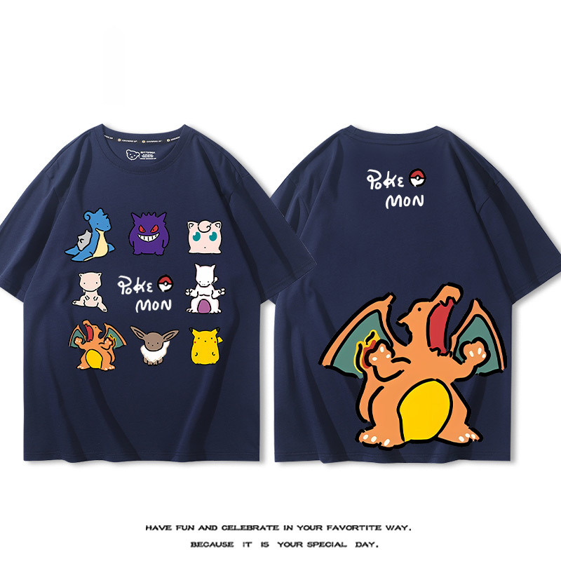 精靈寶可夢 2024親子情侶男女同款 T恤