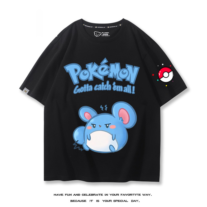 Q版精靈寶可夢 2024親子情侶男女同款 T恤