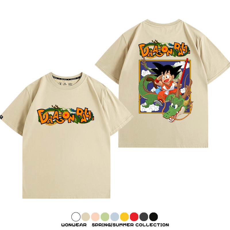 七龍珠 動漫周邊寬鬆百搭純棉短袖t-shirt