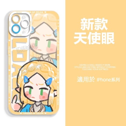 蘋果 系列薩爾達傳說天使眼透明防摔軟殼