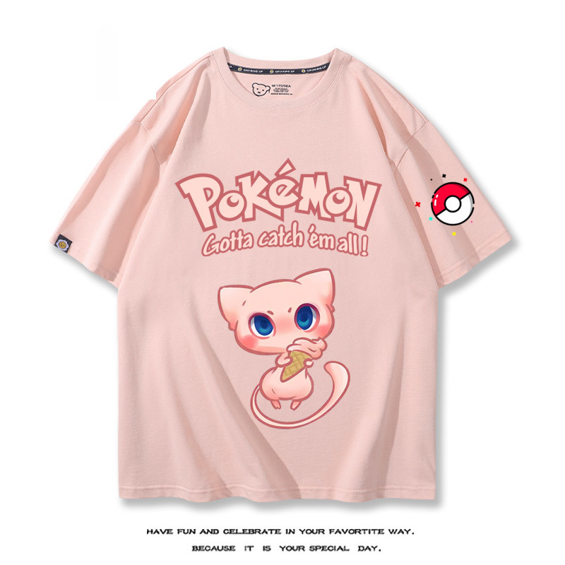 Q版精靈寶可夢 2024親子情侶男女同款 T恤