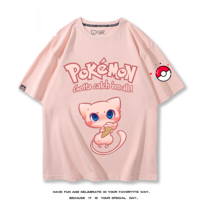 Q版精靈寶可夢 2024親子情侶男女同款 T恤