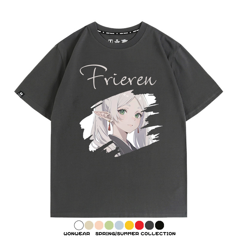 葬送的芙莉蓮Frieren 親子情侶裝寬鬆短袖T