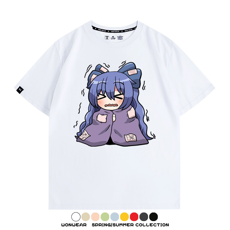 東方project憑依華 親子情侶裝寬鬆短袖T