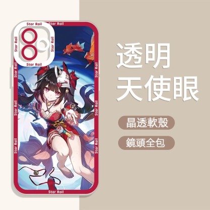 蘋果 系列崩壞星穹鐵道天使眼透明防摔軟殼