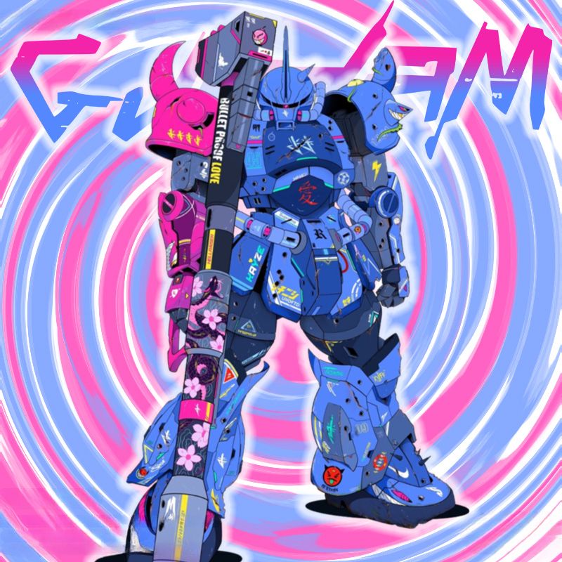 機動戰士鋼彈聯名 親子情侶裝寬鬆短袖T