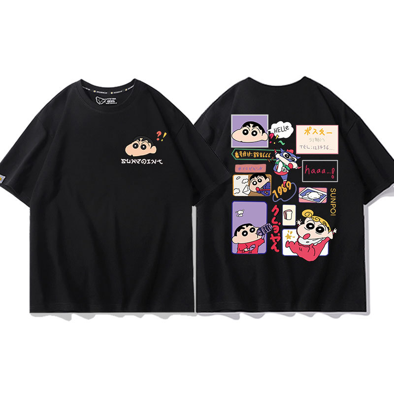 蠟筆小新 2024親子情侶男女同款 T恤