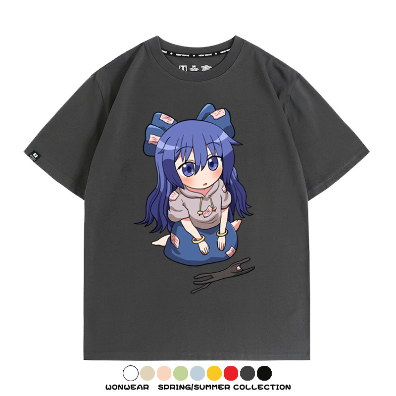 東方project憑依華 親子情侶裝寬鬆短袖T