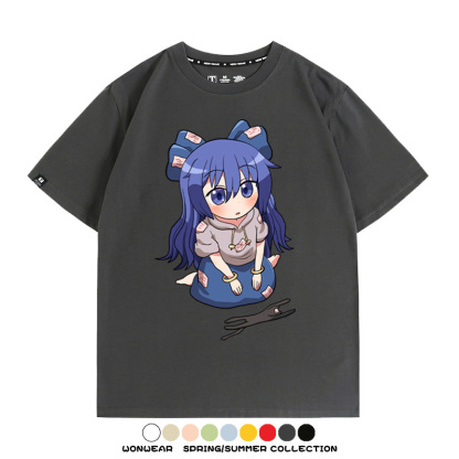 東方project憑依華 親子情侶裝寬鬆短袖T