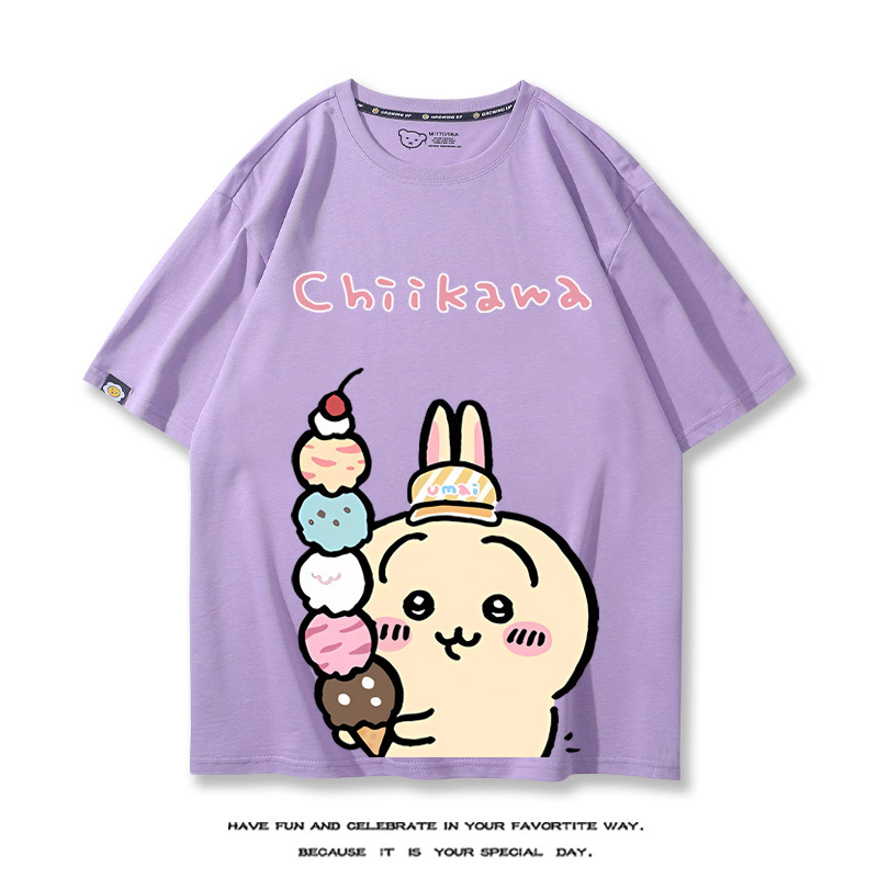 Chiikawa 2024親子情侶男女同款 T恤