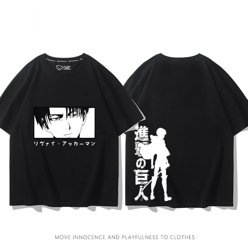 進擊的巨人 2024親子情侶男女同款 T恤