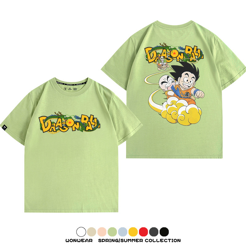 七龍珠 動漫周邊寬鬆百搭純棉短袖t-shirt