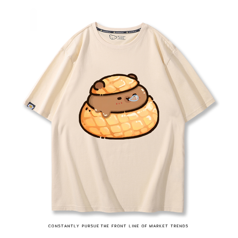 卡皮巴拉 2024親子情侶男女同款 T恤