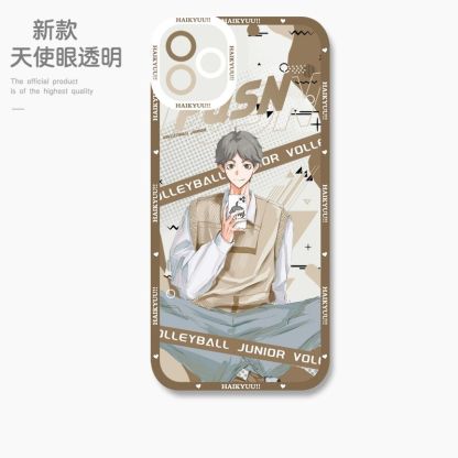 蘋果 系列排球少年 天使眼透明防摔軟殼