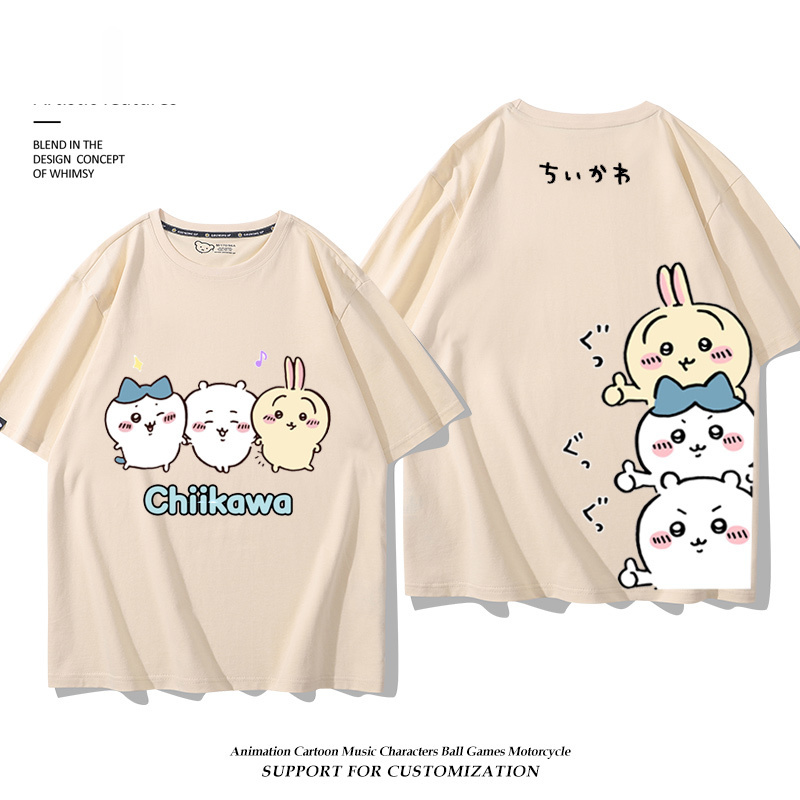 Chiikawa 2024親子情侶男女同款 T恤