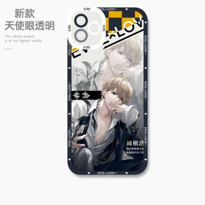 蘋果 系列鬼滅之刃天使眼透明防摔軟殼
