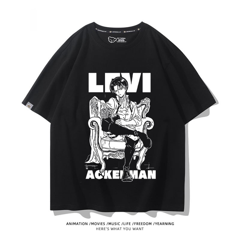 進擊的巨人 2024親子情侶男女同款 T恤