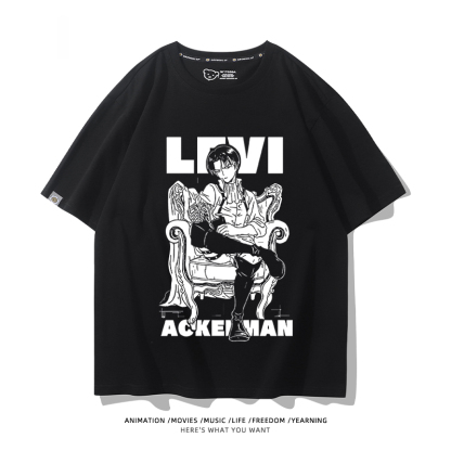 進擊的巨人 2024親子情侶男女同款 T恤