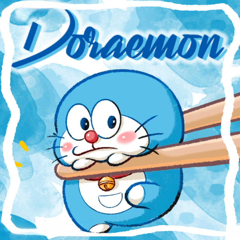 Q彈哆啦A夢動漫周邊短袖T恤