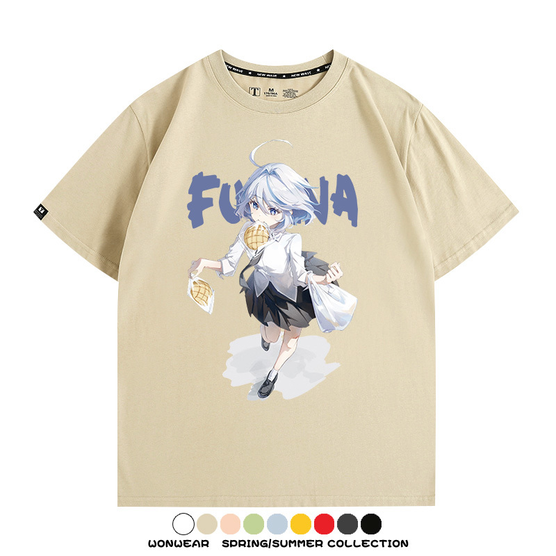 原神芙寧娜 親子情侶裝寬鬆短袖T