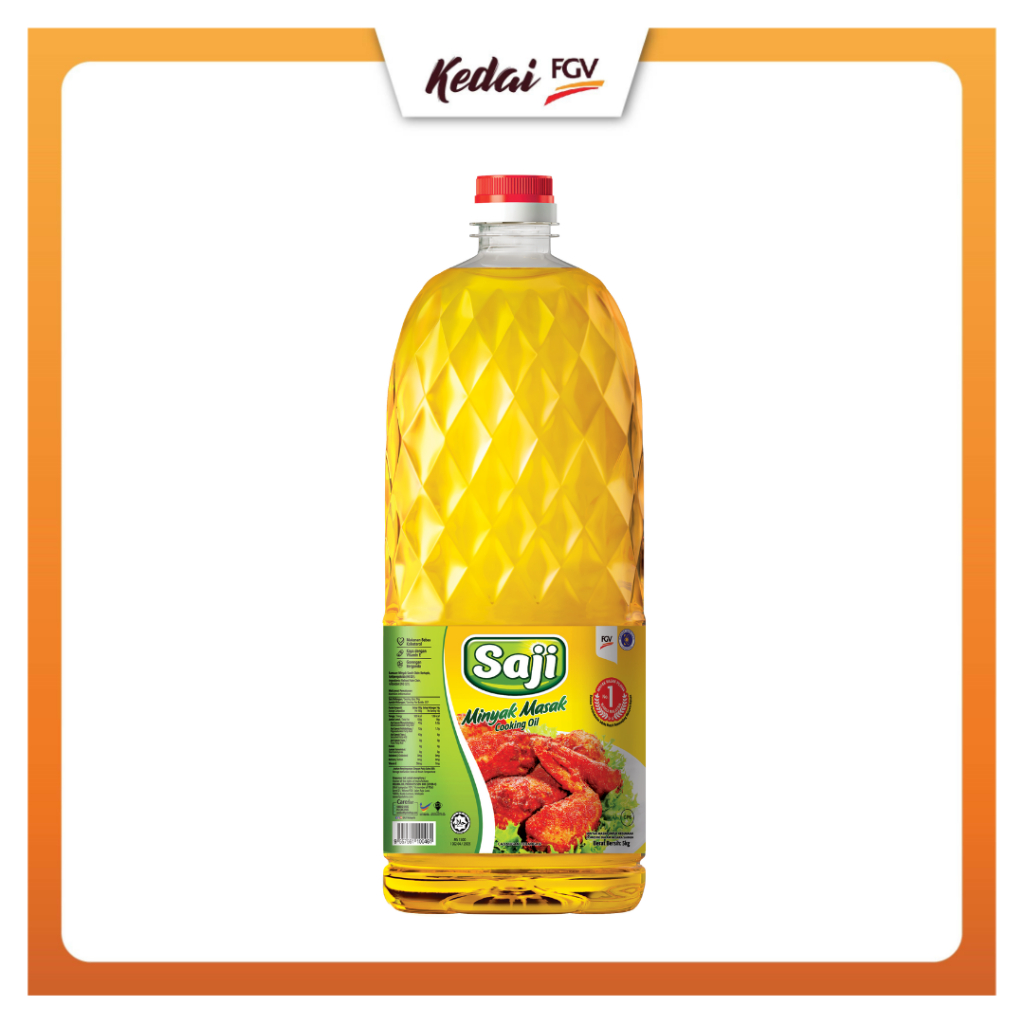 SAJI Minyak Masak SAJI (1kg, 2kg, 3kg & 5kg)