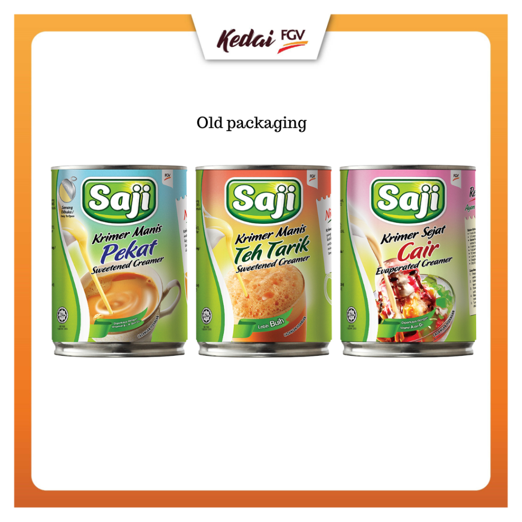 SAJI Krimer (Pekat, Cair, Teh Tarik) (500g)