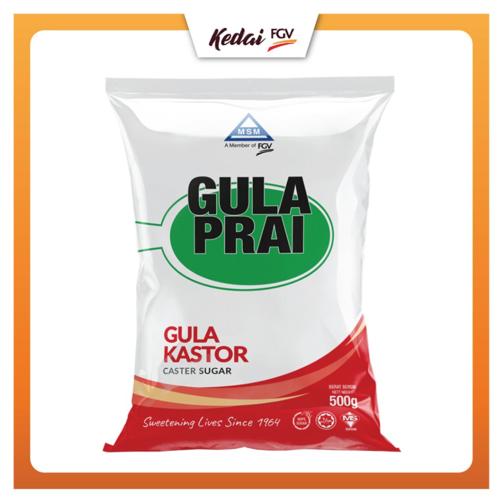 GULA PRAI Gula Kastor (500g)