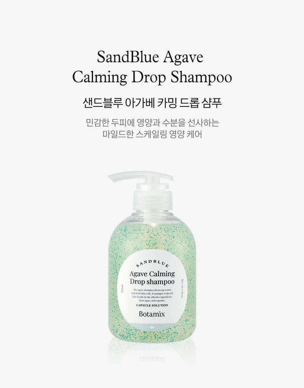 Botamix Sandblue Agave Calming Drop Shampoo 490ml by Love Nature