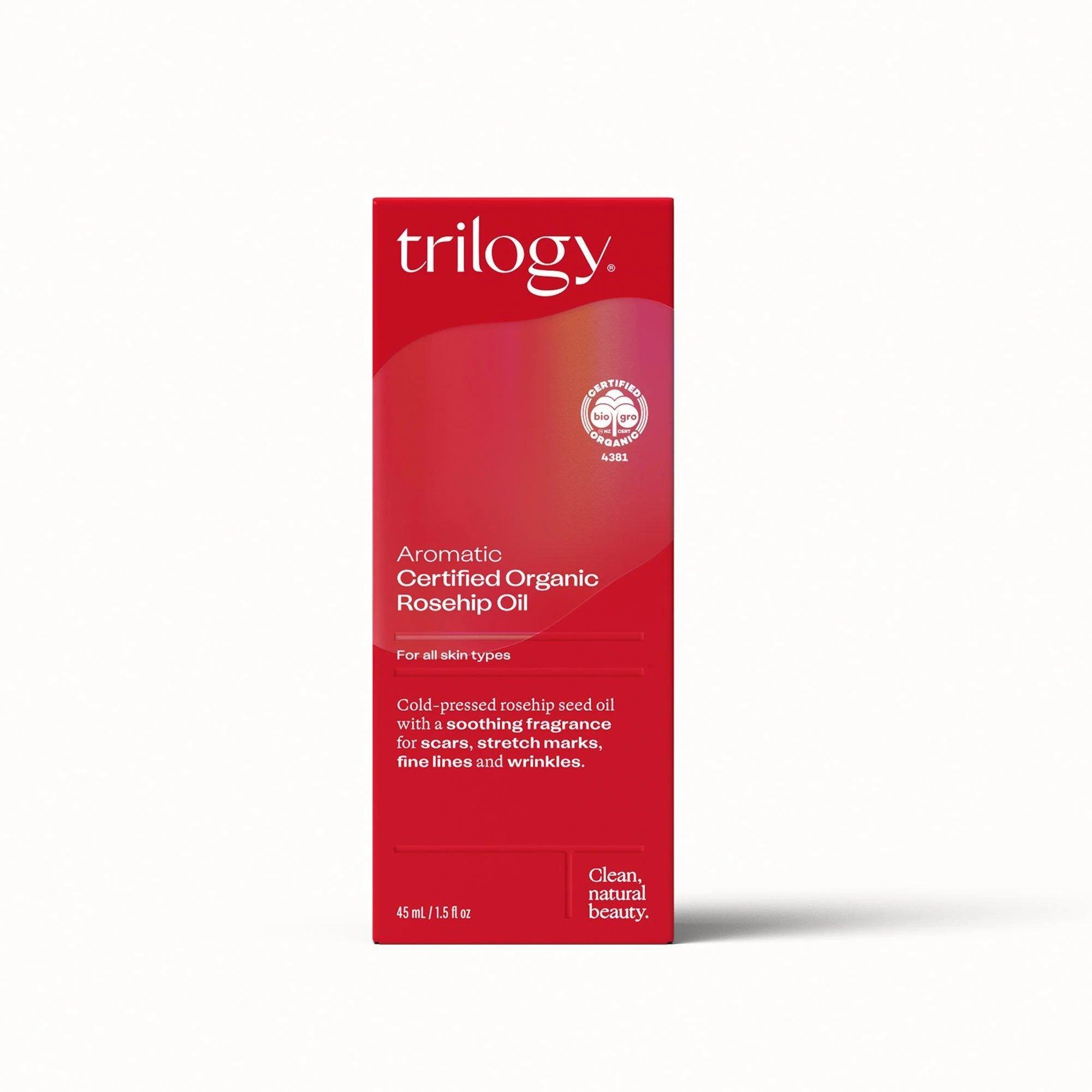 Trilogy Aromatic Certified Rosehip Oil 45ml by Love Nature