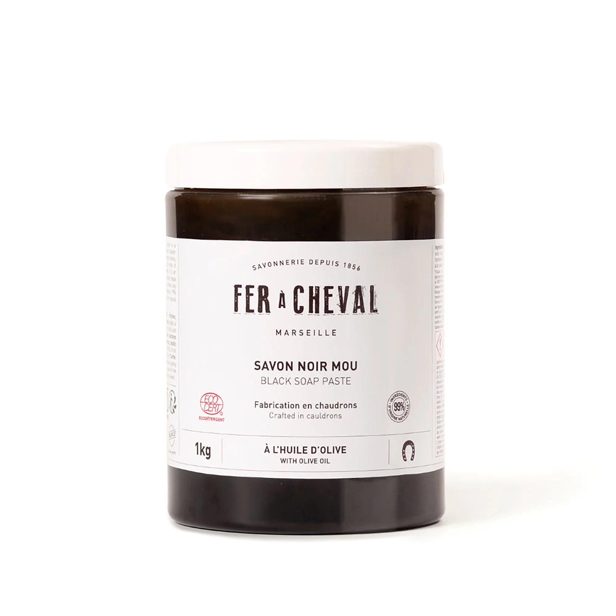 Fer A Cheval Black Soap Paste 1kg by Love Nature