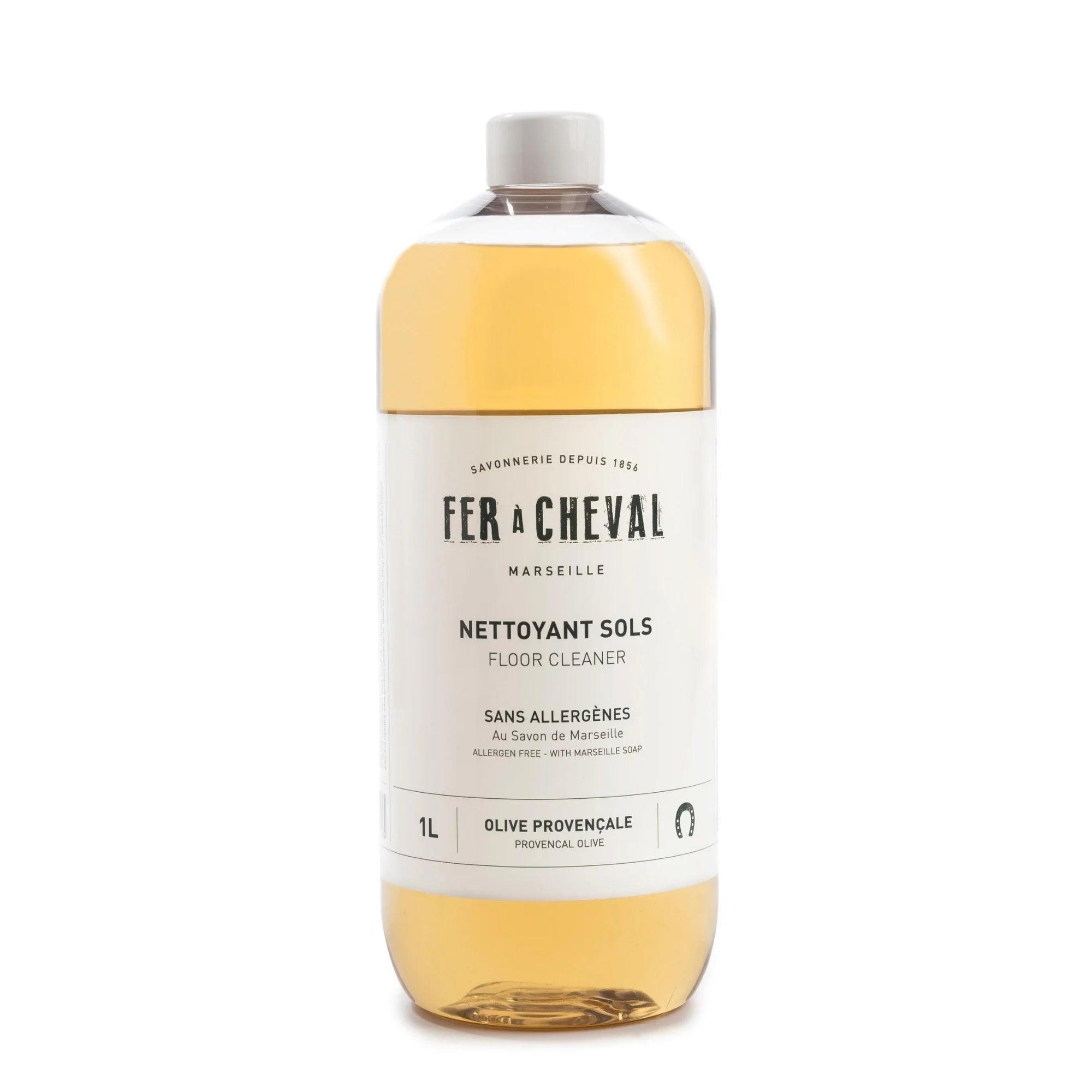 Fer A Cheval Floor Cleaner with Marseille Soap 1L by Love Nature