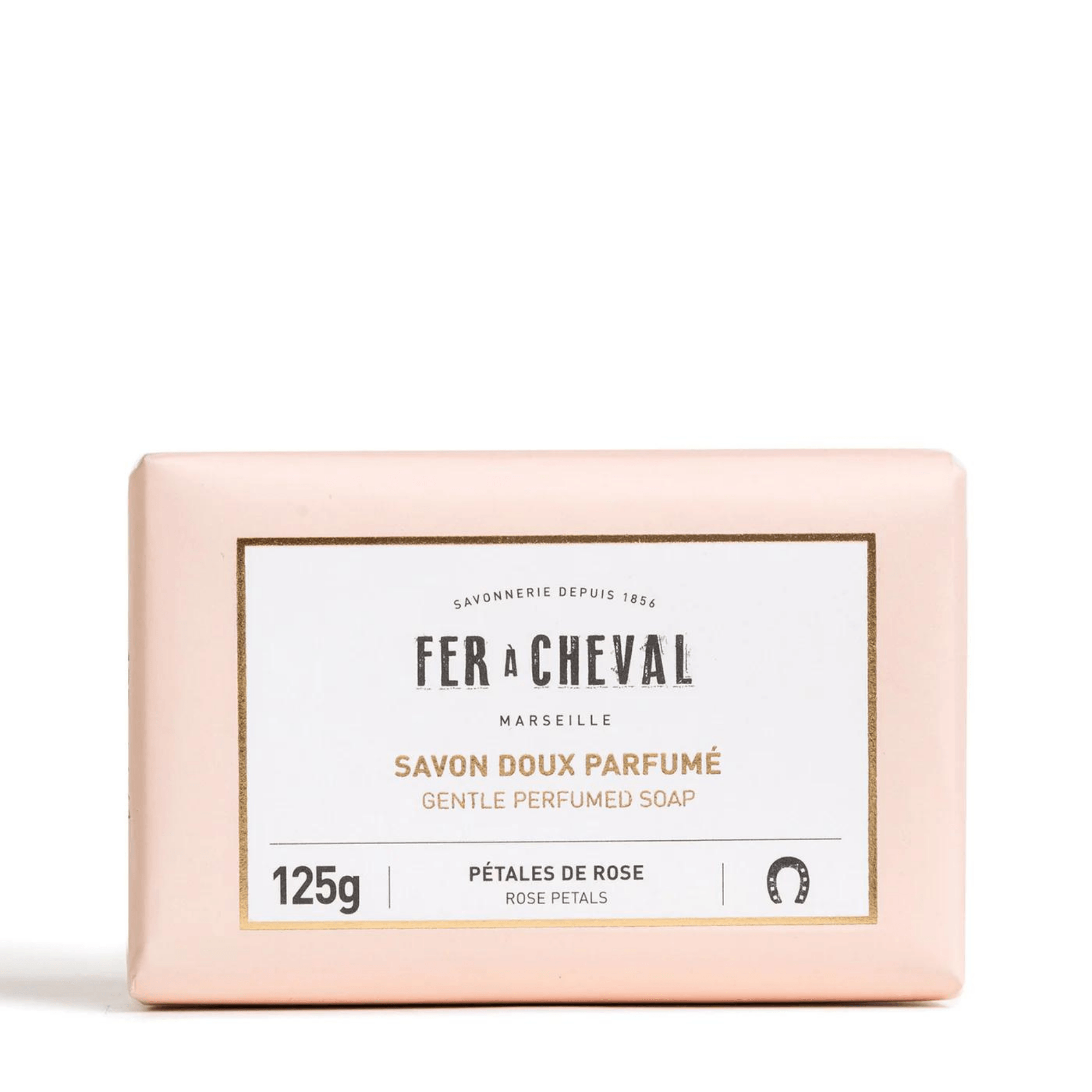 Fer A Cheval Gentle Scented Soap Rose Petals 125g by Love Nature