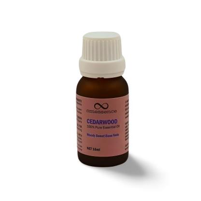 Omessence Cedarwood Oil Atlas Pure Essential Oil 15ml by TNS Skin Lab