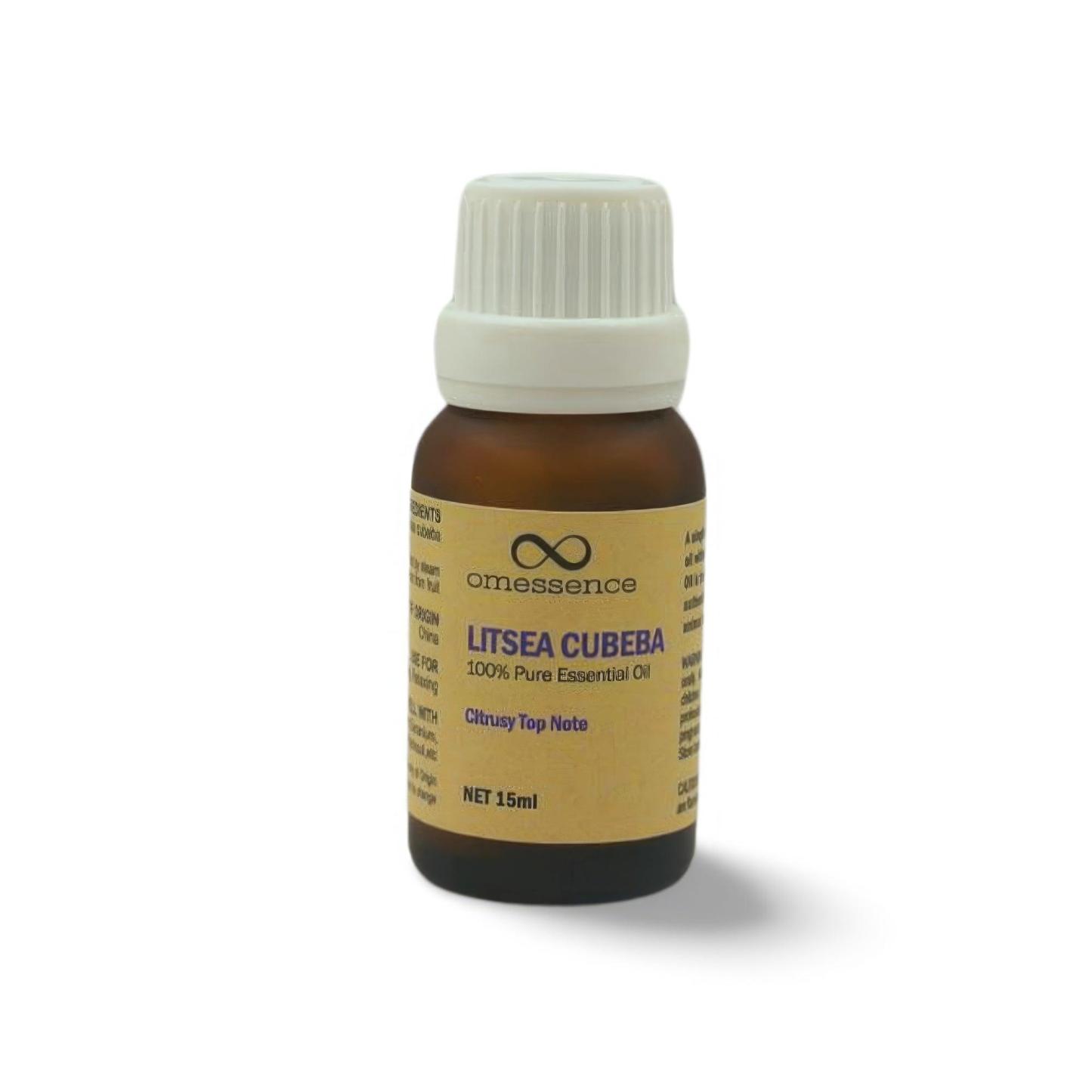 Omessence Litsea Cubeba Pure Essential Oil 15ml by TNS Skin Lab