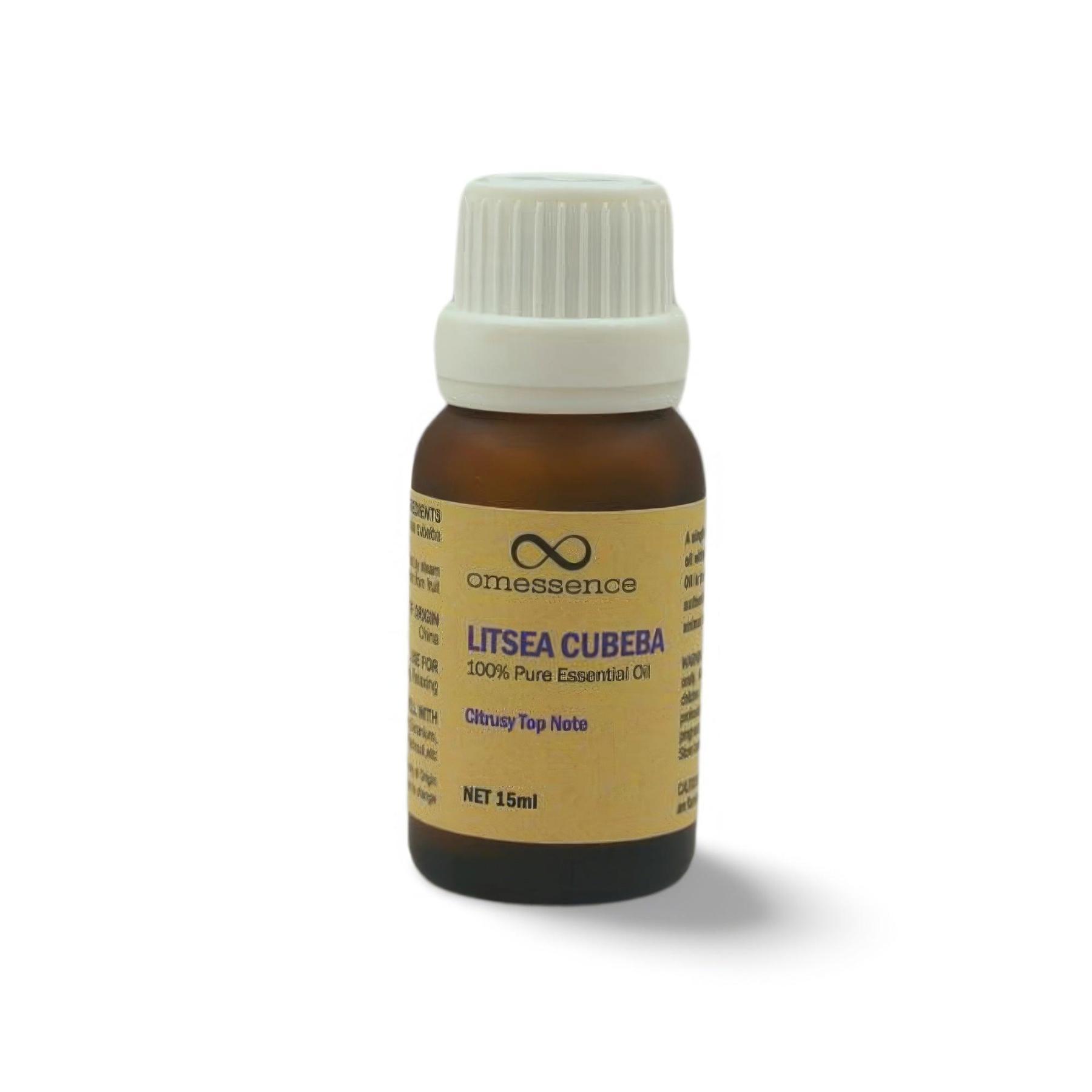 Omessence Litsea Cubeba Pure Essential Oil 15ml by TNS Skin Lab