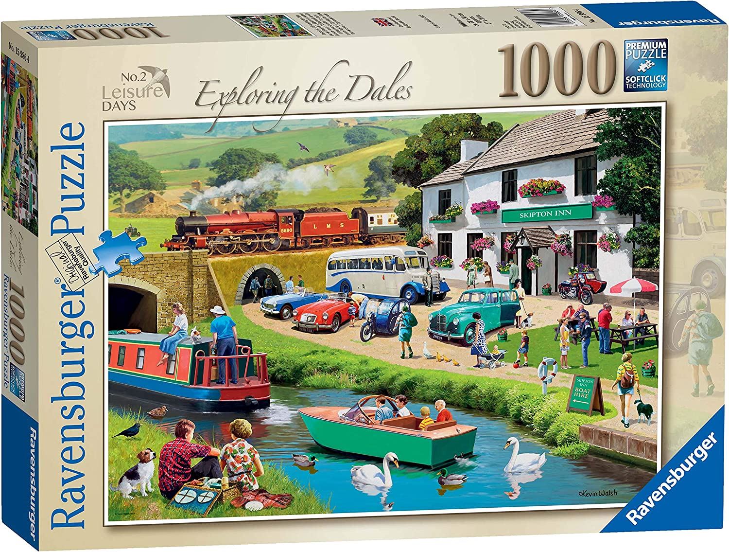 Leisure Days No 2 Exploring the DalesJigsaw Puzzle - 1000 Pieces