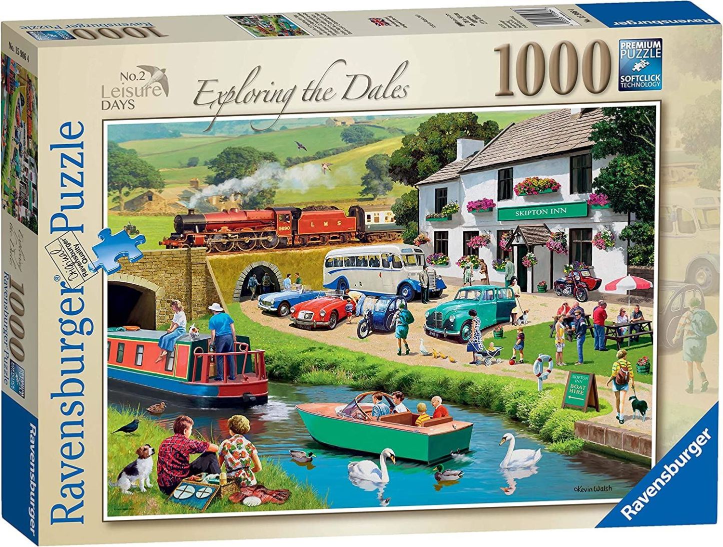 Leisure Days No 2 Exploring the DalesJigsaw Puzzle - 1000 Pieces